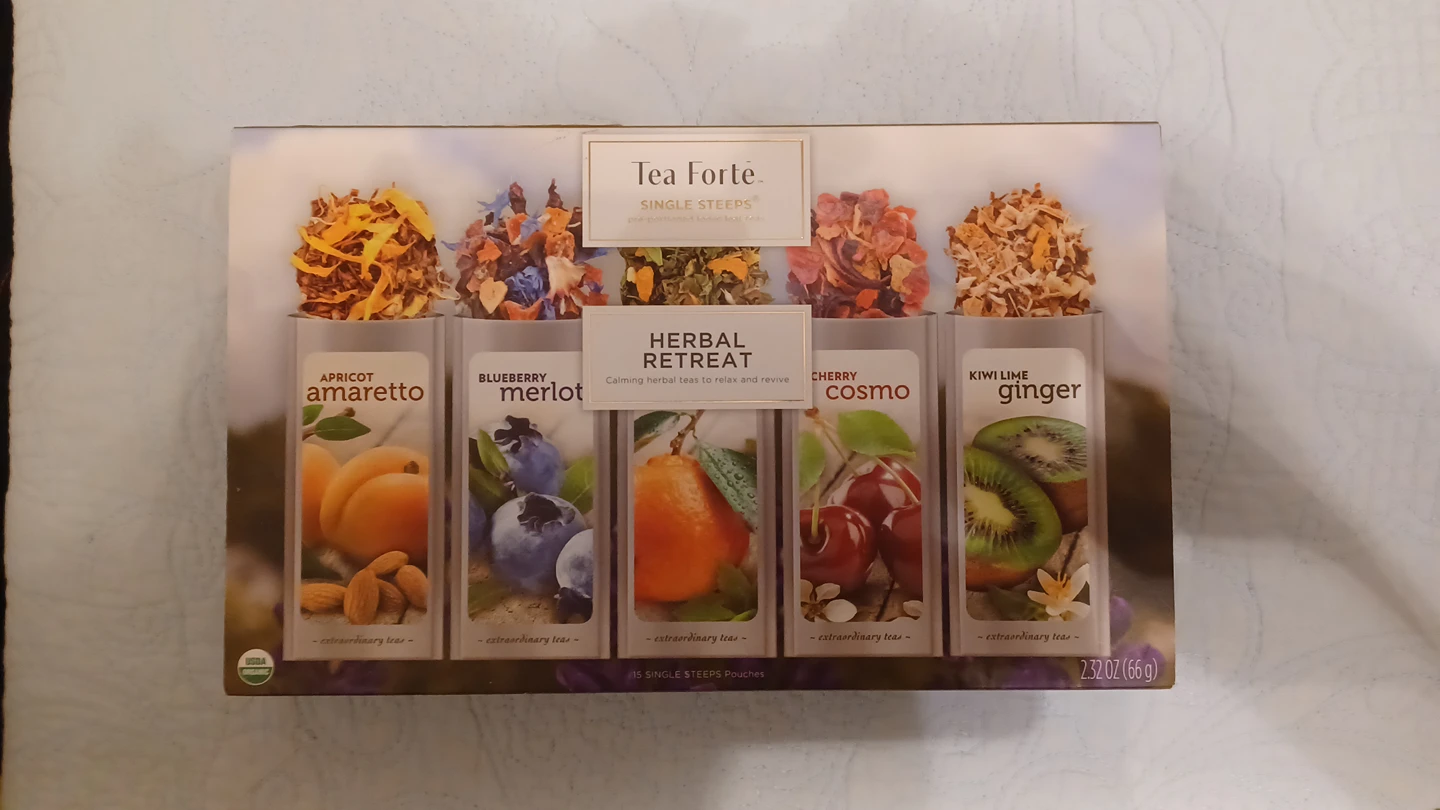 Tea Fortè fruit teabags #freecycle thumbnail