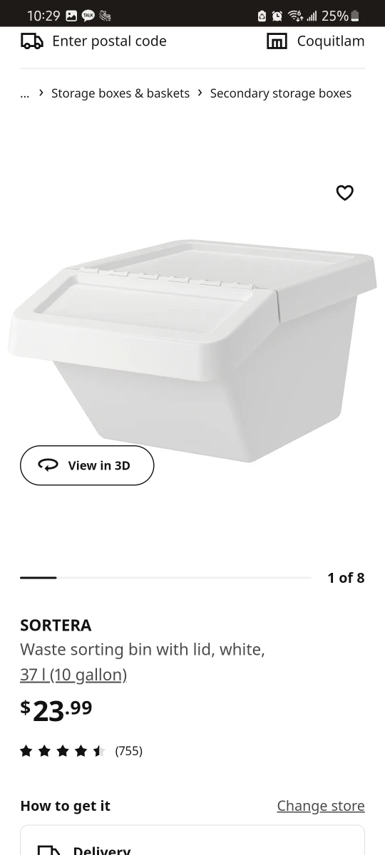 waste sorting bin - photo 3