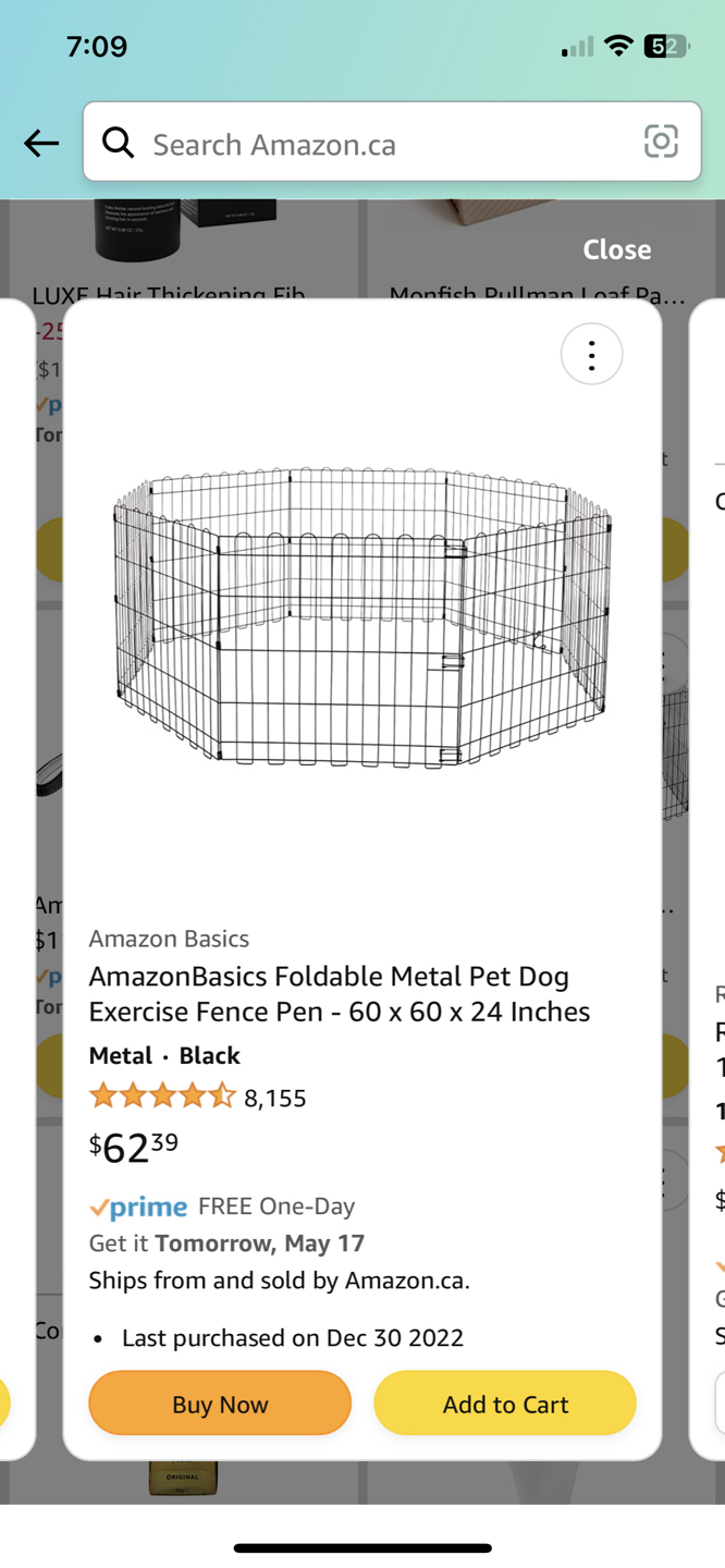Playpen for dogs. thumbnail