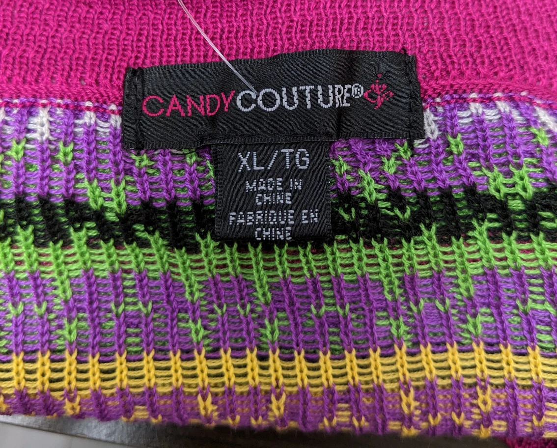 Vintage Knitted Colorful skirt - photo 3