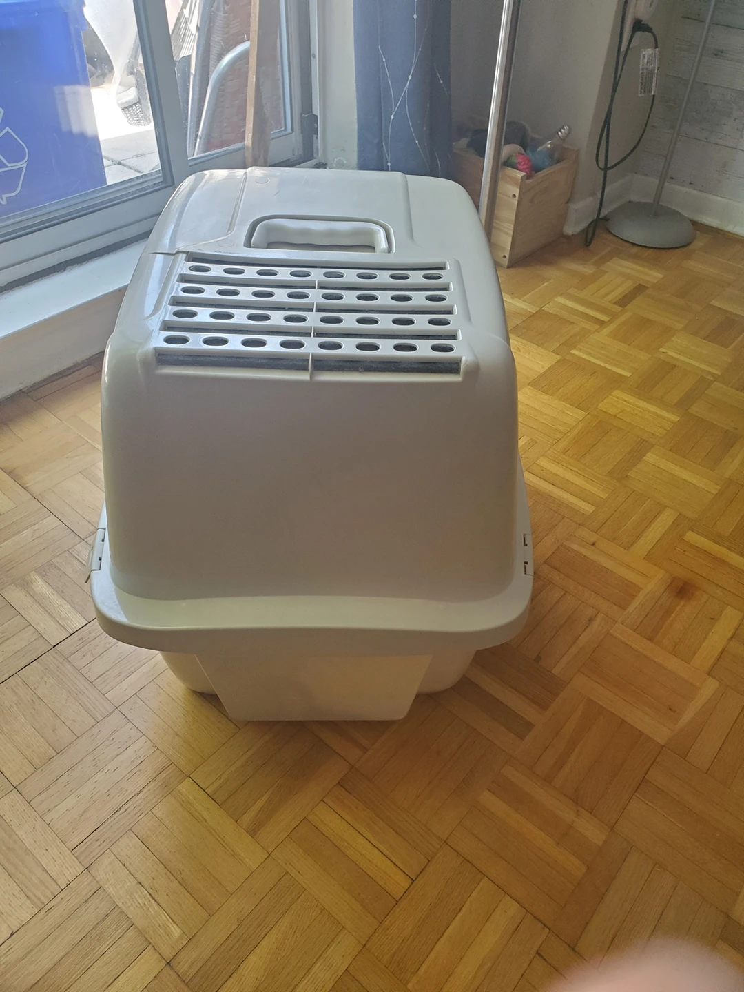 cat litter box / Food dish - photo 3