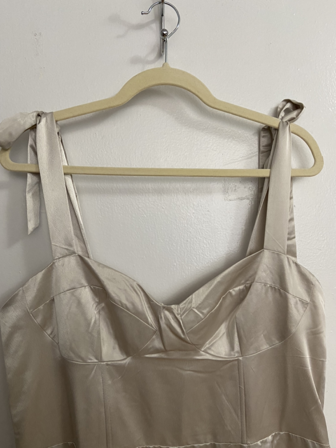 H&M Tie-Strap Bustier-style dress - Large image indicator(4)