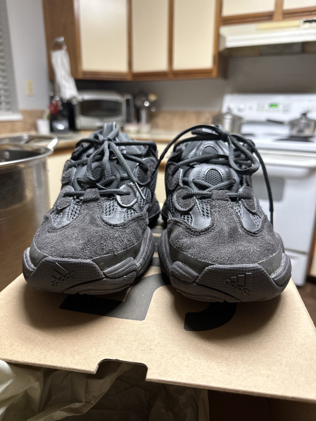 Yeezy 500 utility black size 8 - photo 2
