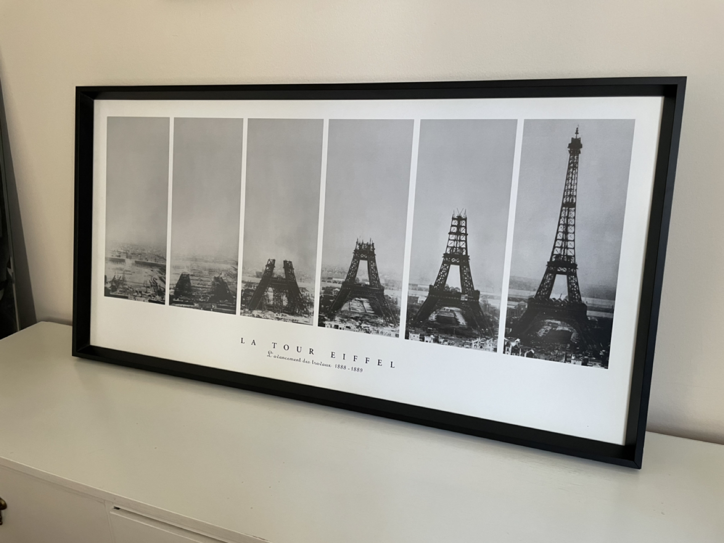 Framed Eiffel Tower Poster
