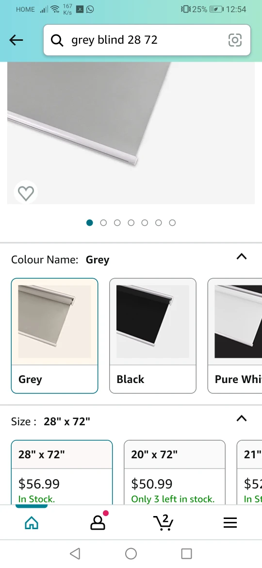 cordless gray blinds - photo 2