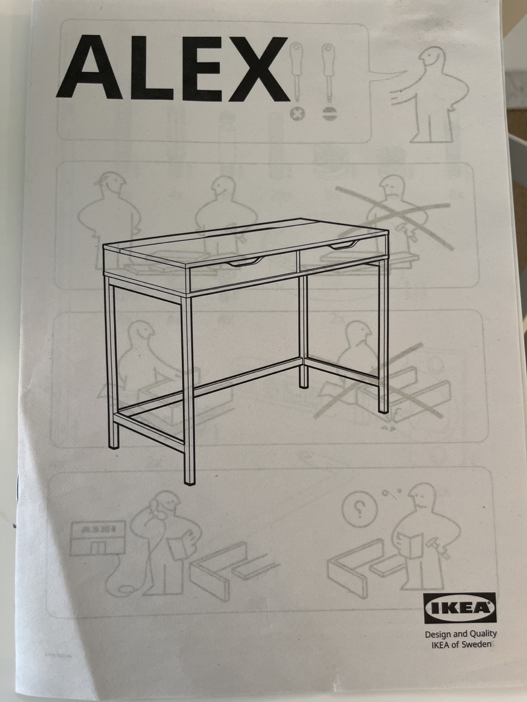 IKEA Alex Desk - photo 2