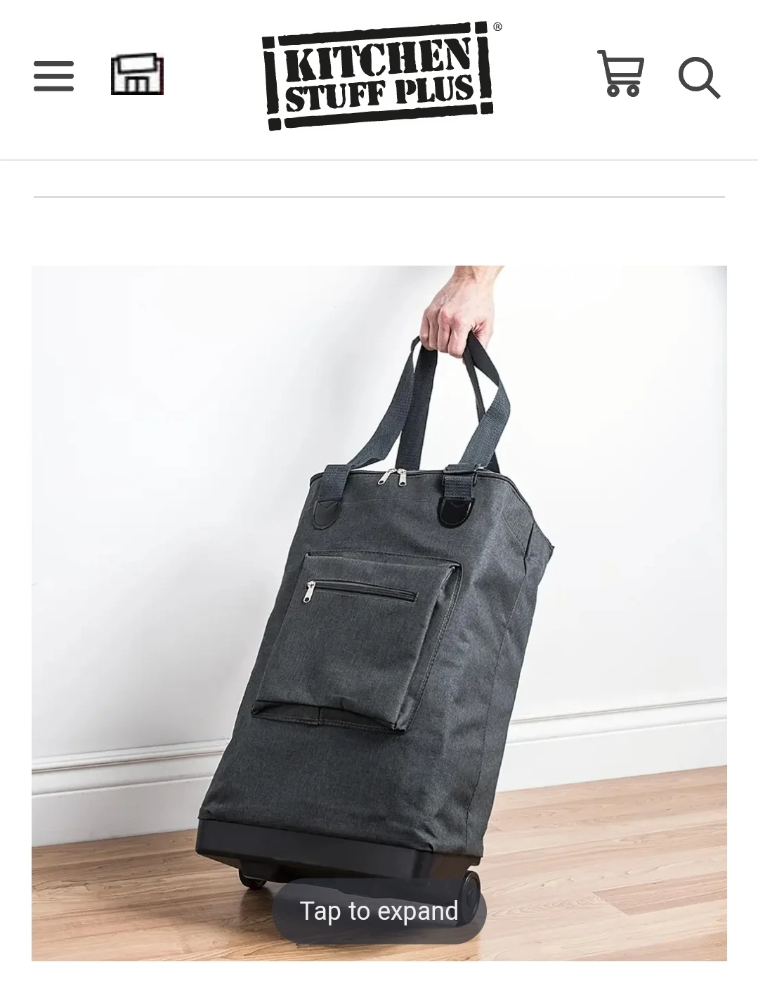 KSP foldable shopping trolley cart / tote bag on wheels image indicator(2)