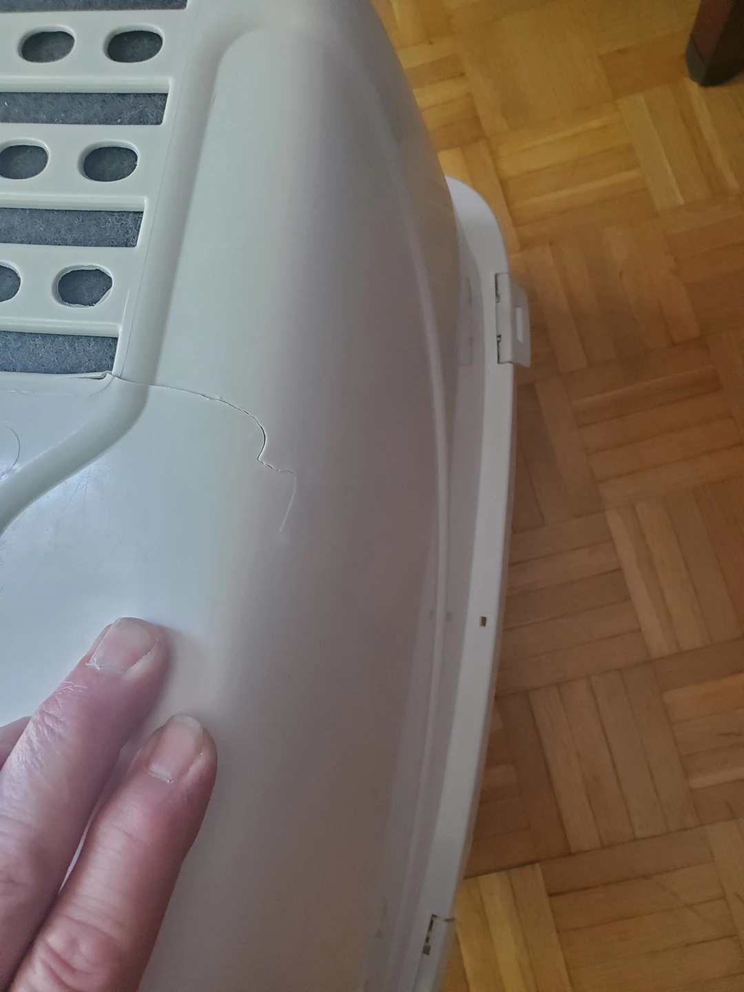 cat litter box / Food dish - photo 2