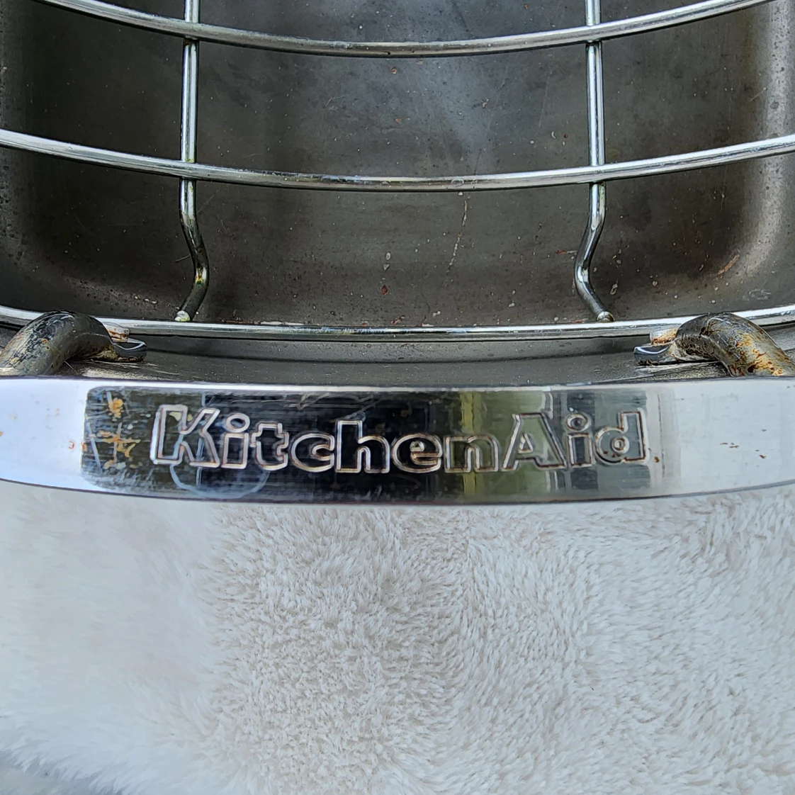 #FREECYCLE# KITCHENAID LARGE ROASTING PAN WITH REMOVABLE RACK image indicator(5)