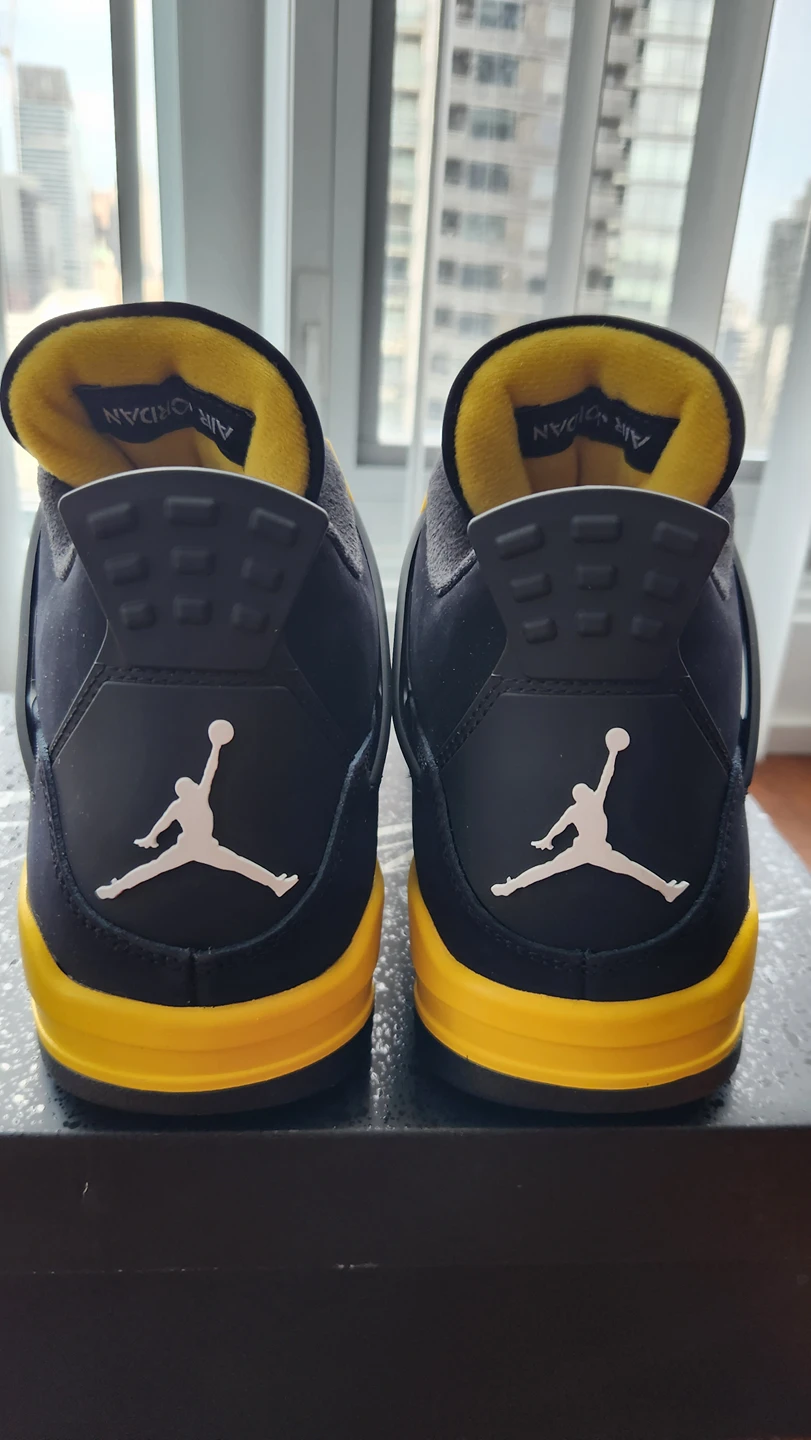 Nike Air Jordan 4 Retro Thunder Men's (with Box) - photo 2