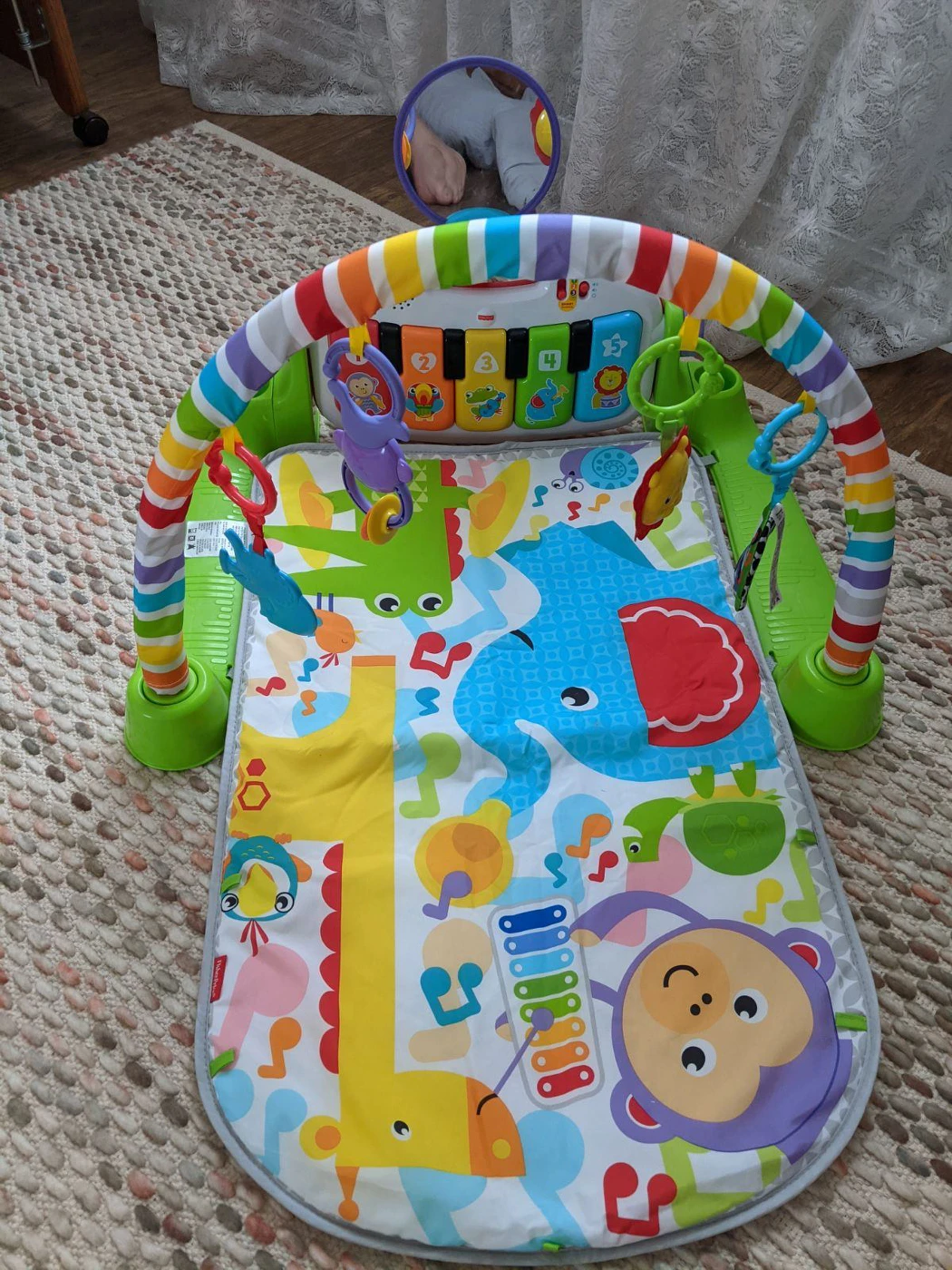 fisher price deluxe kick and play piano gym set thumbnail