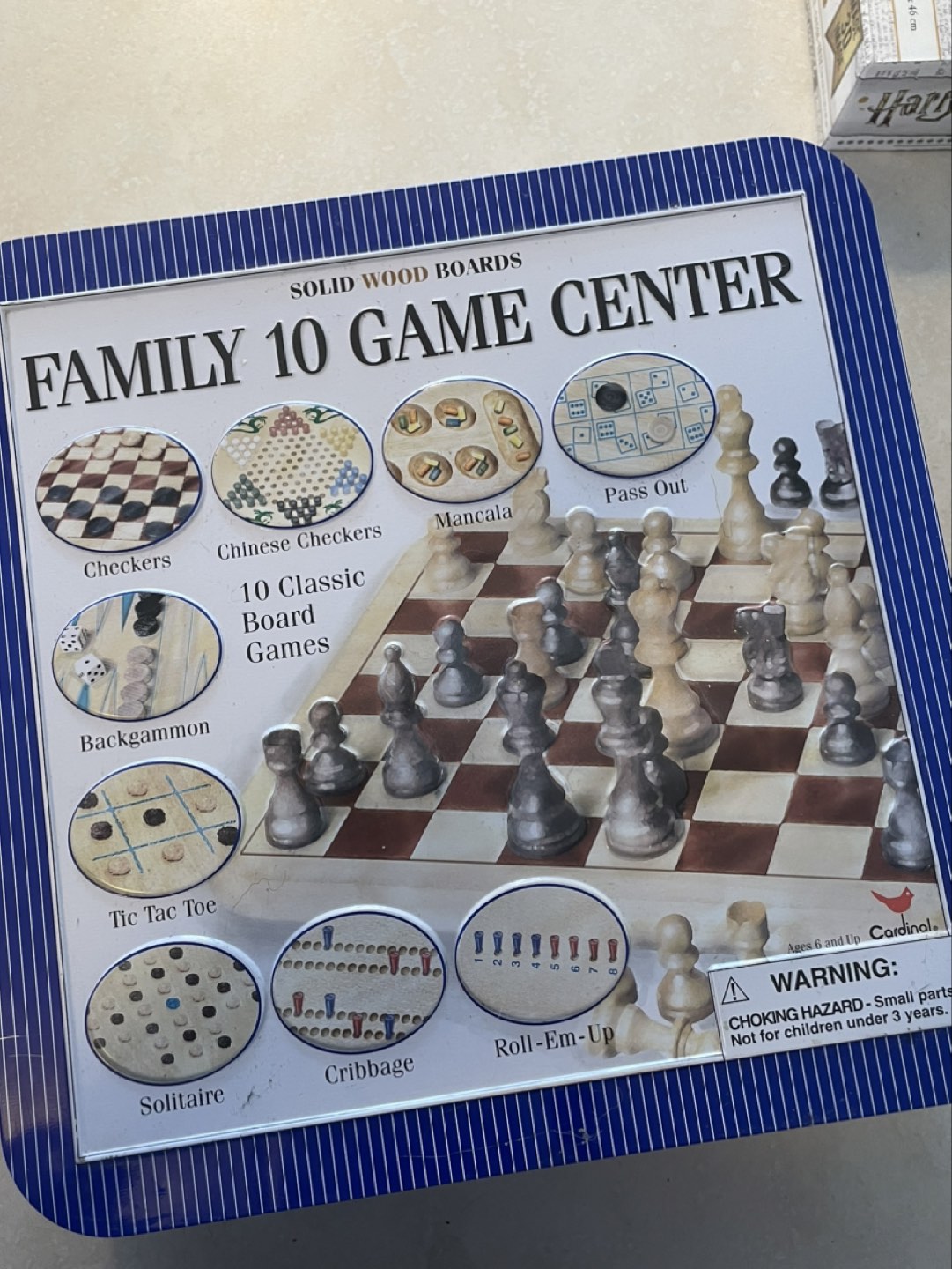Family game centre tin with 10 games thumbnail