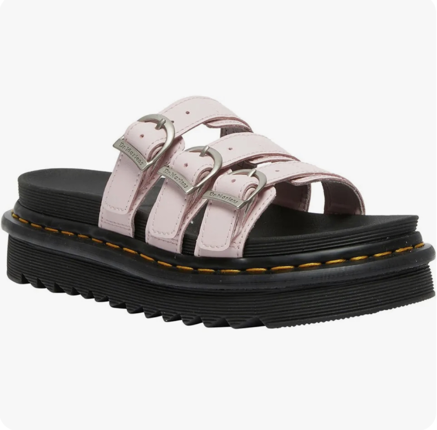 Dr. Martens pink slide sandals - photo 2