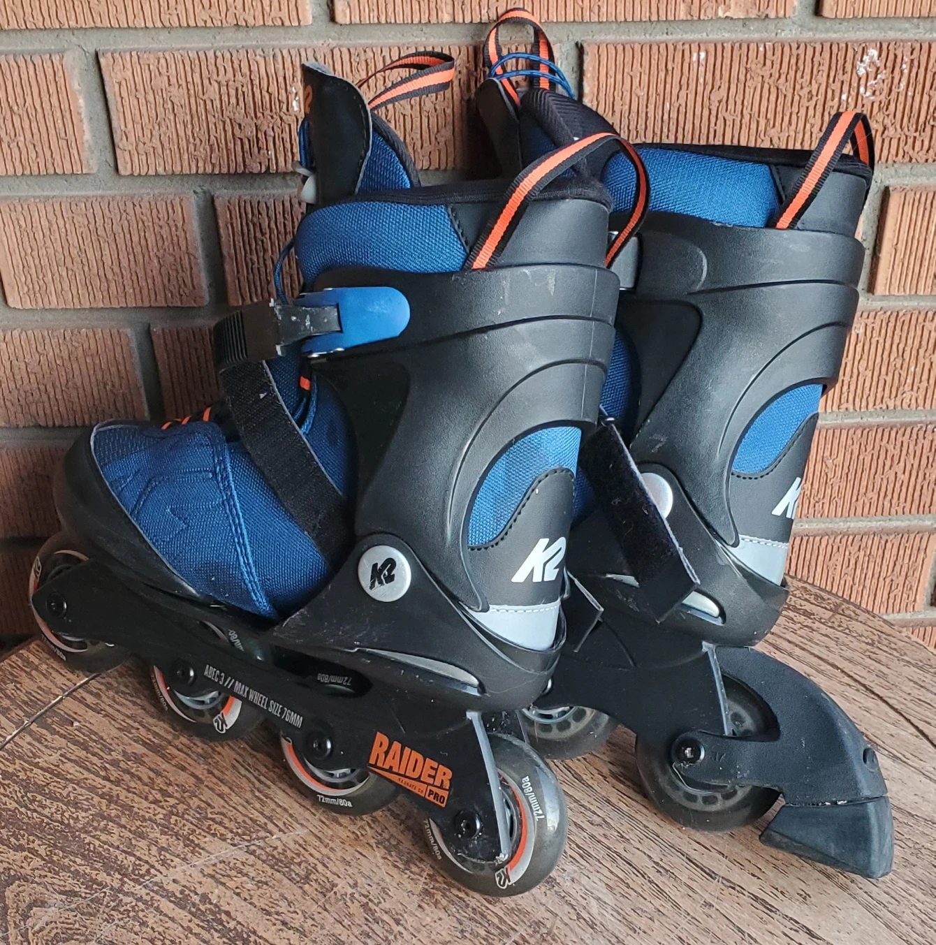 Raider K2 Kids Inline Roller Blades - photo 4