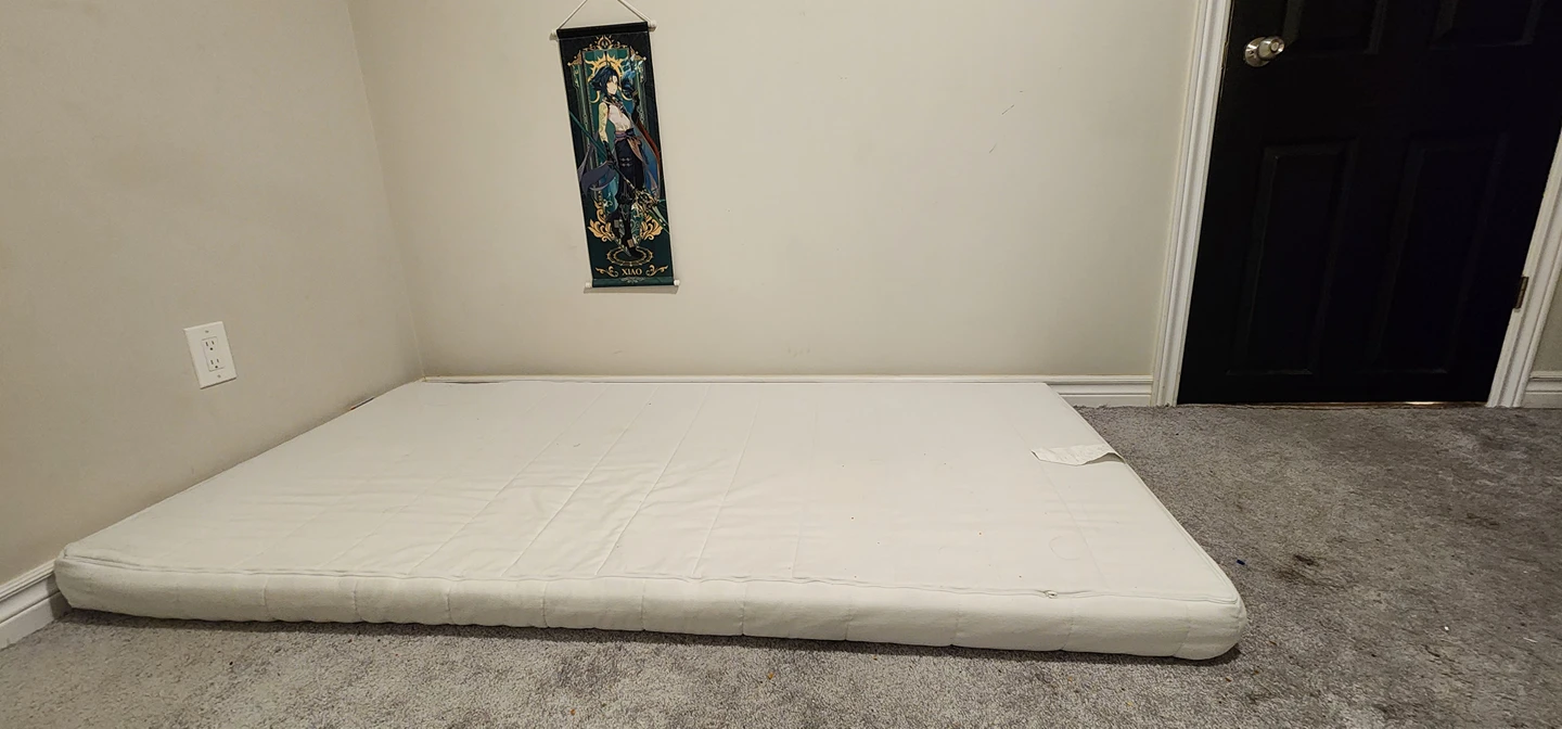 single bed mattress with mattress protector