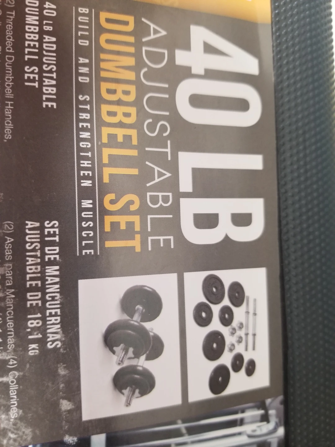 40 lbs. Dumbbell Set (14pcs) thumbnail