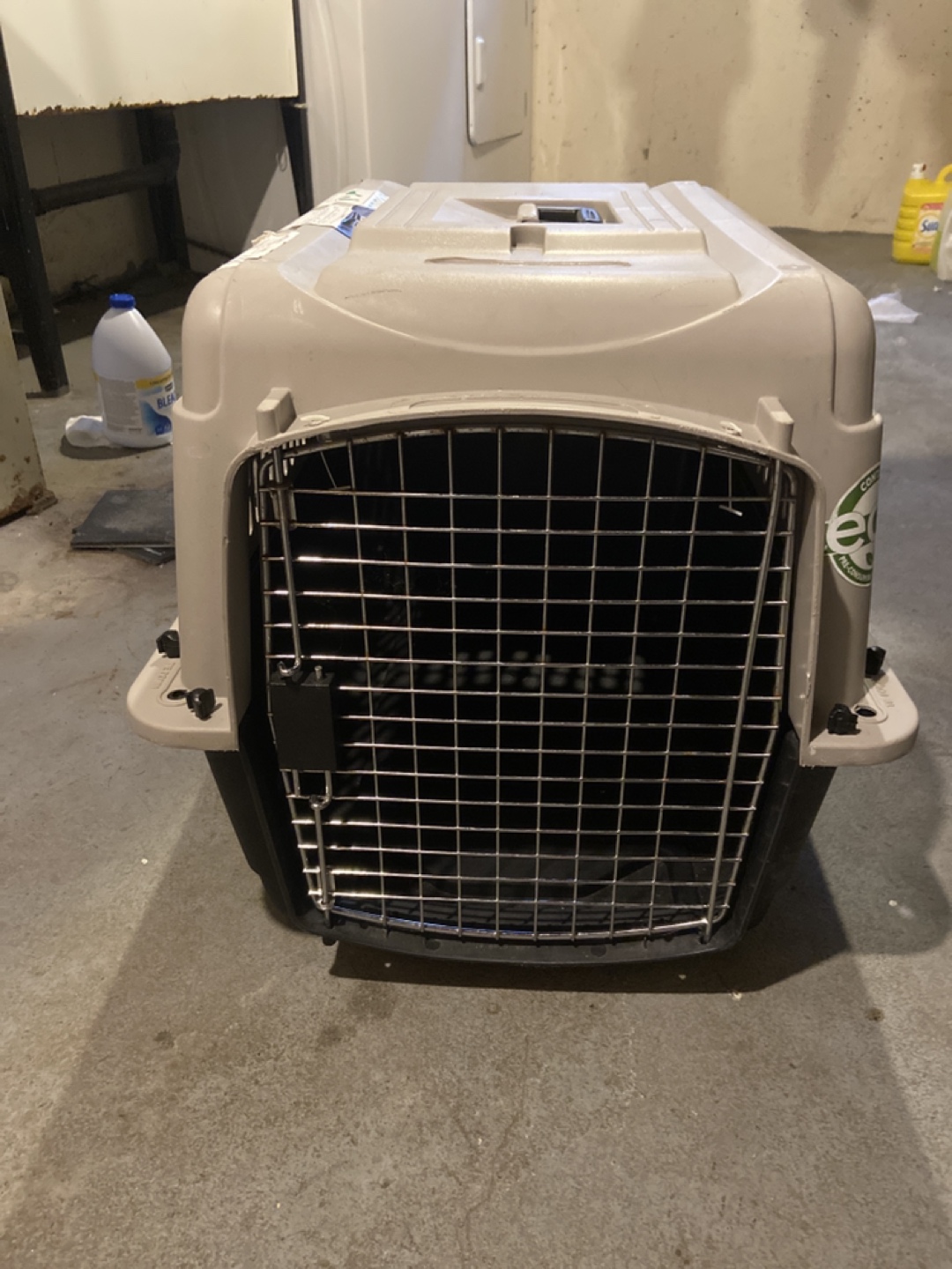 Per carrier - with door and screws. Works perfectly!