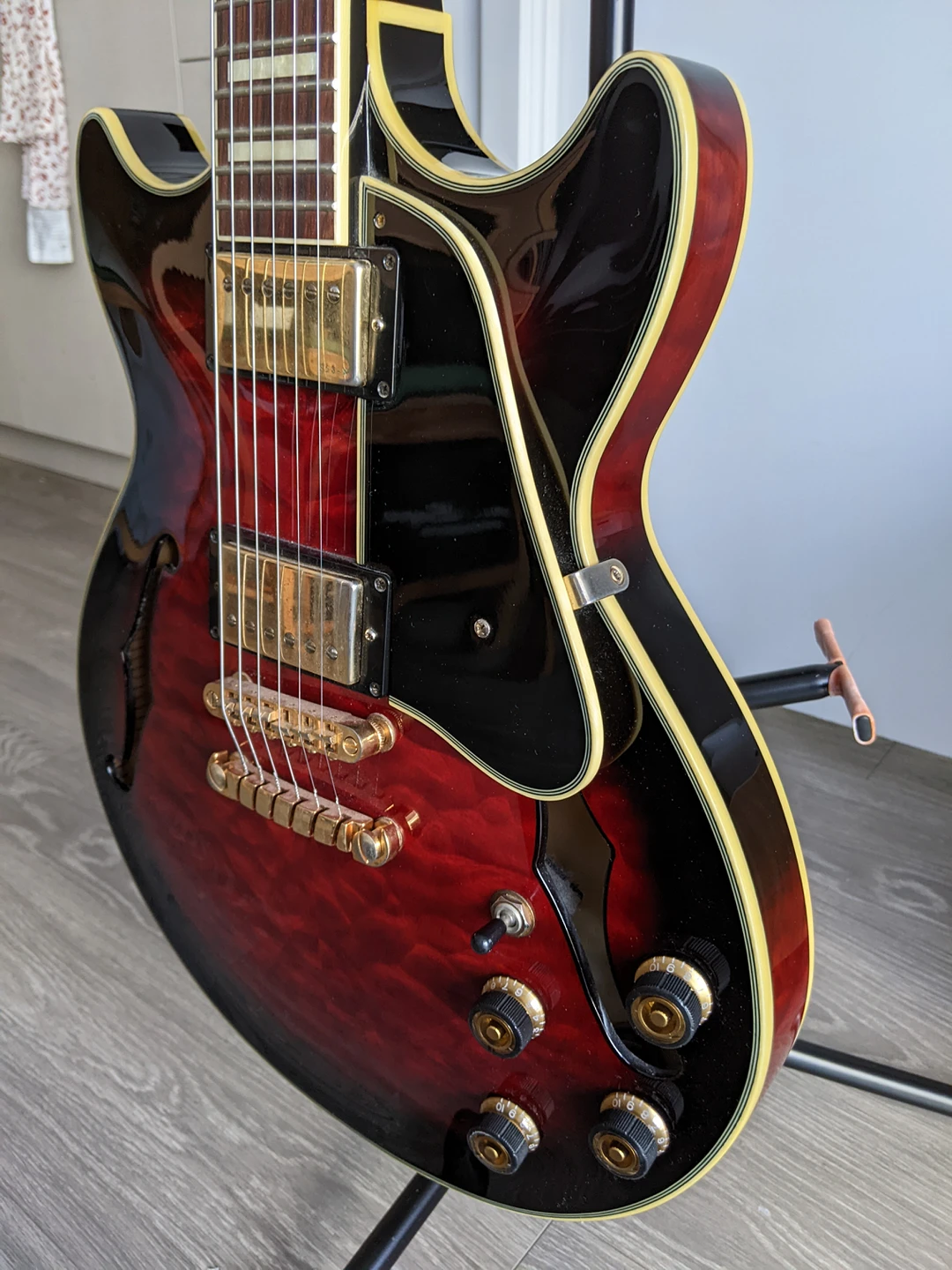 Ibanez AM93 Artcore Expressionist semi-hollow guitar - photo 3