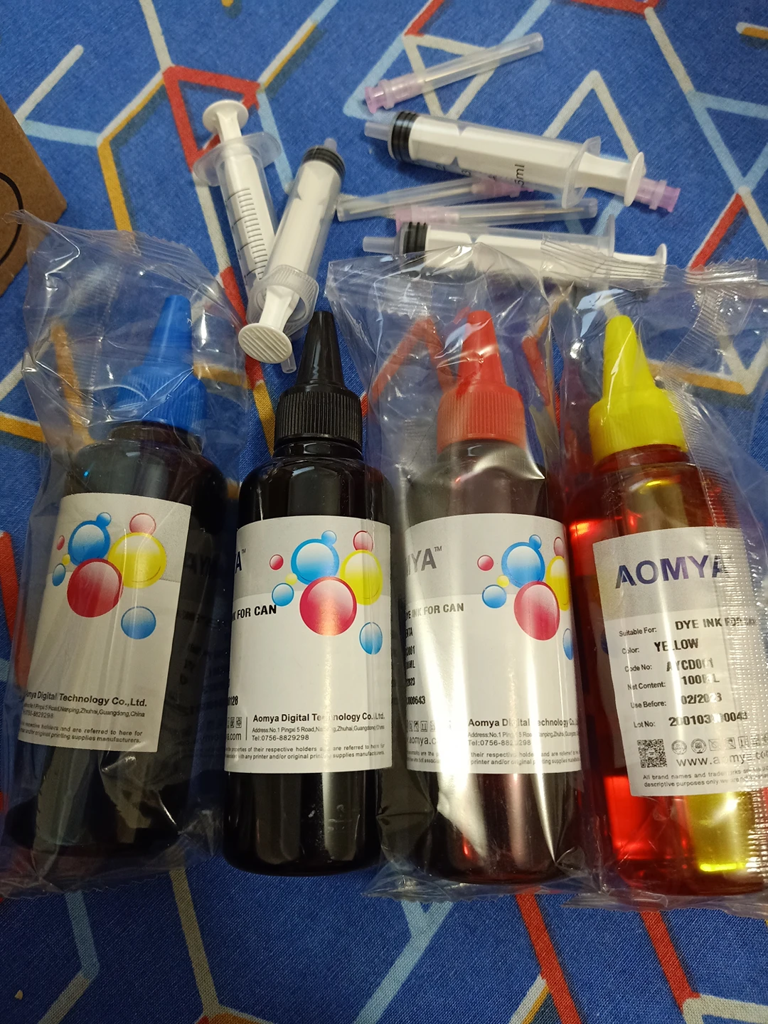 Aomya Ink Refil kit for Canon printer