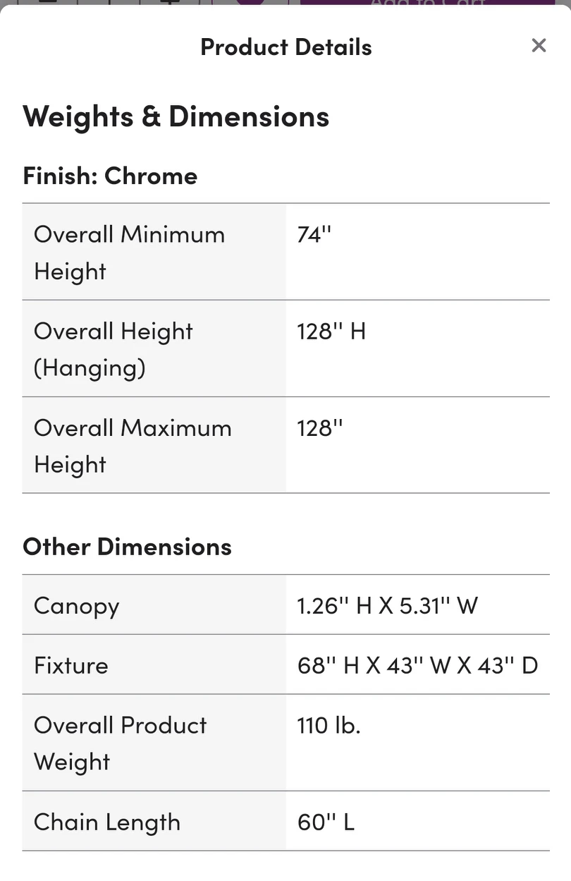 XXL crystal chandelier (adjustable height) - photo 5