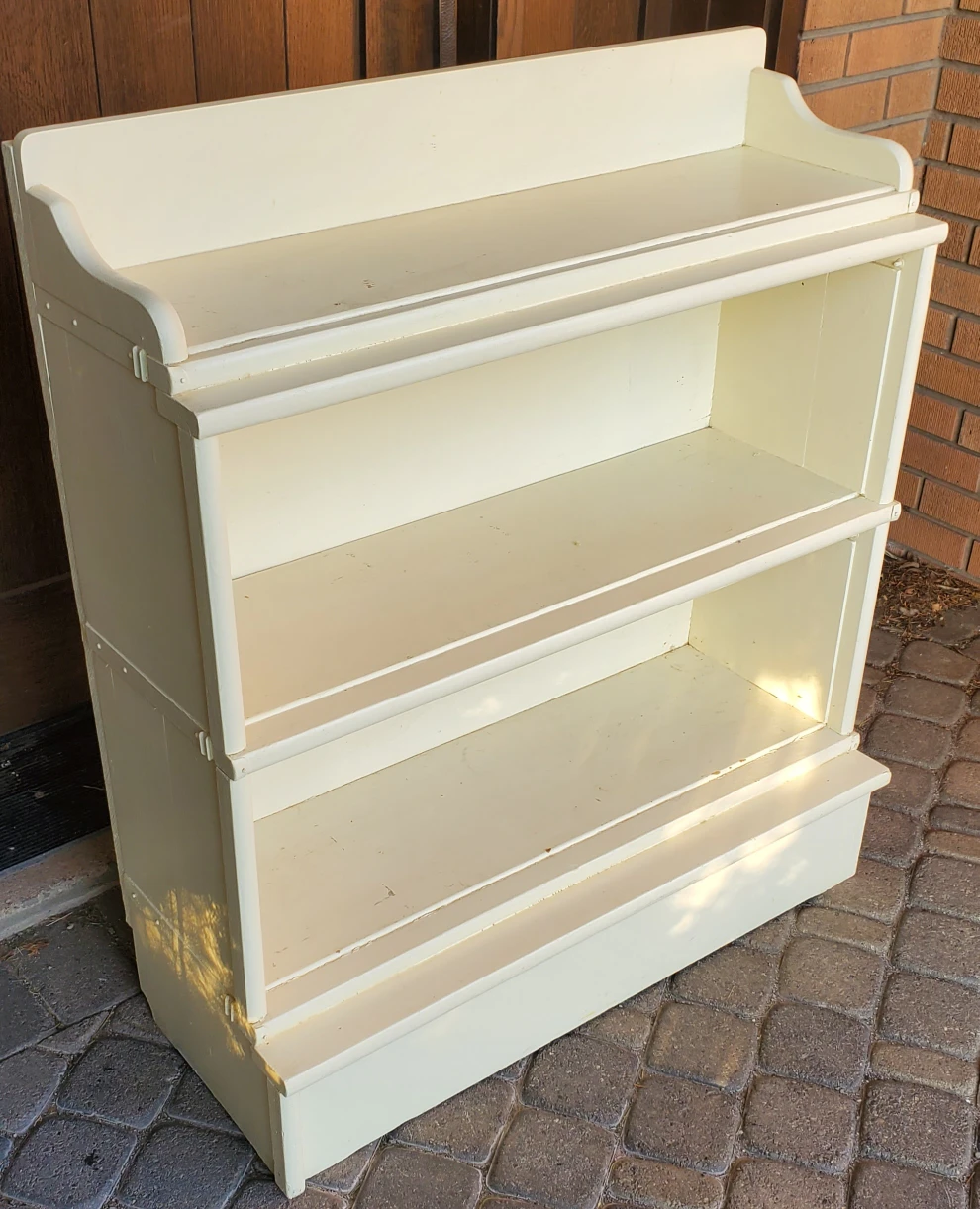 Antique Sideboard, Shelving Unit or Bookcase, Solid Wood - photo 2
