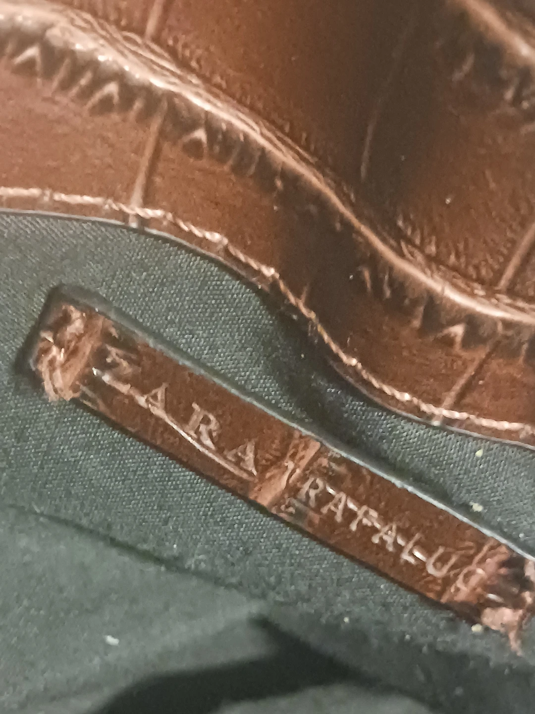 Zara leather purse - photo 2