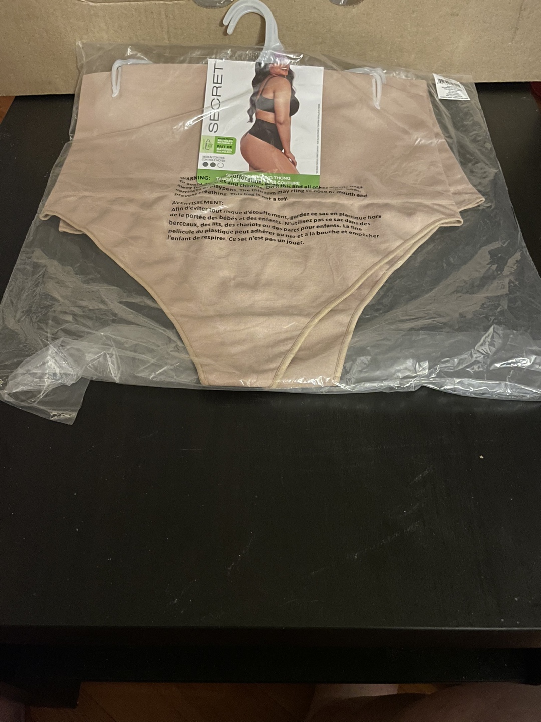 Secret shapewear thong briefs pack of 2
