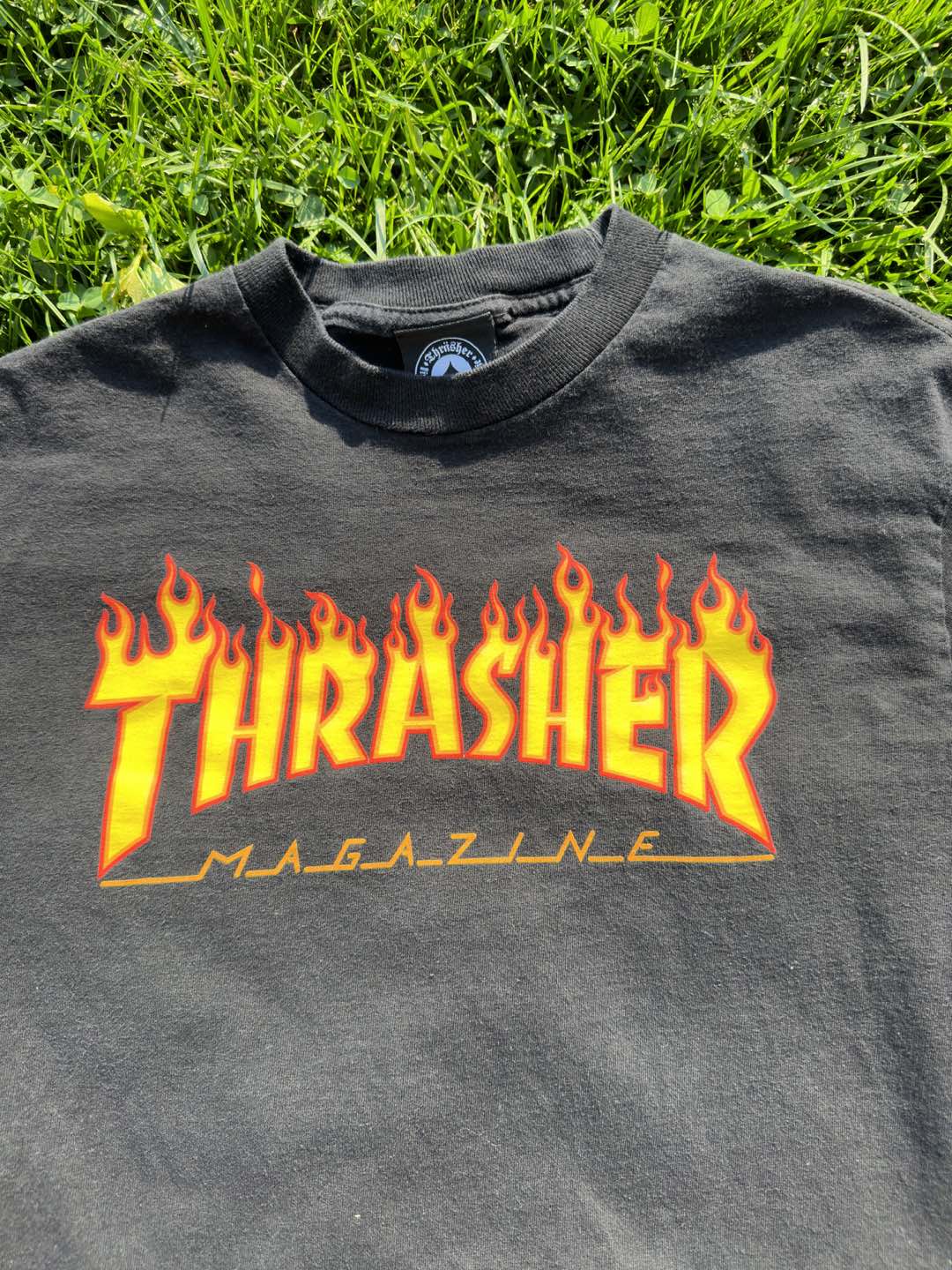 Thrasher Magazine San Francisco Long Sleeved T-Shirt - Medium - photo 2