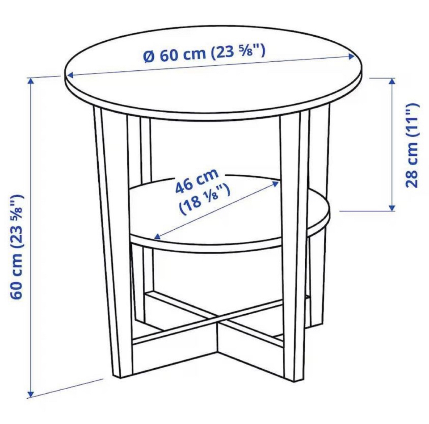 End table, IKEA - photo 4