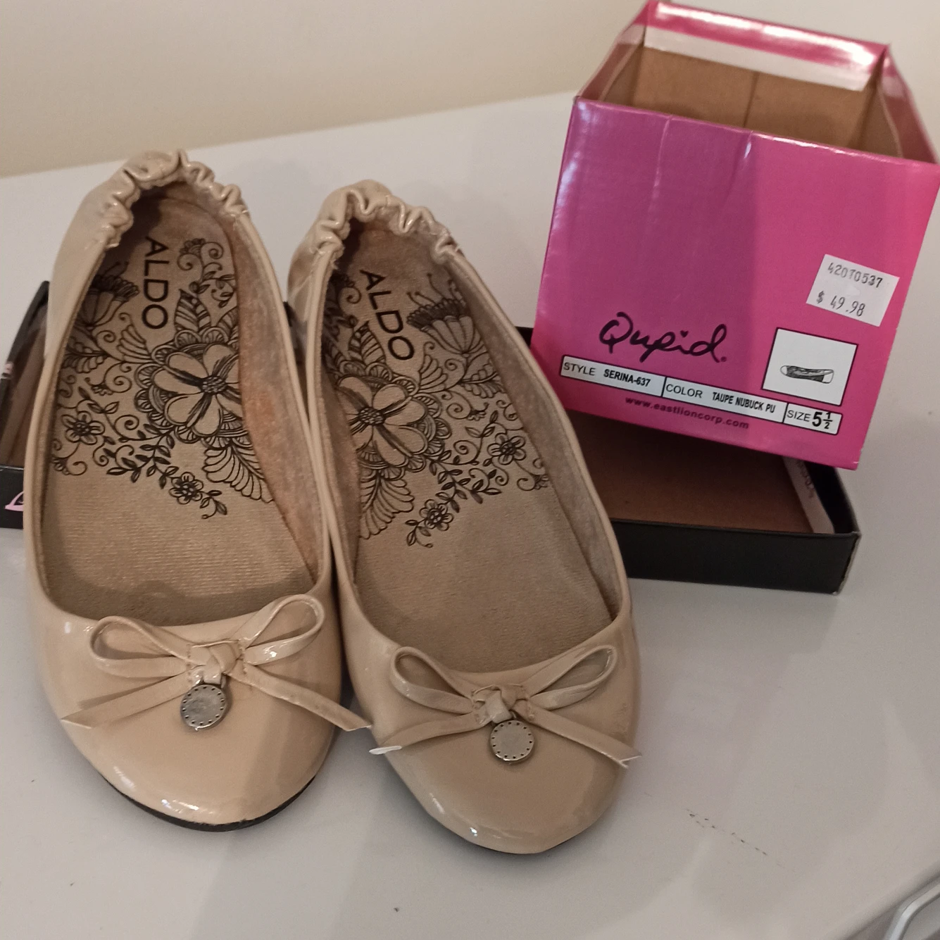 🆓 new ballerina flats, womens size 5.5