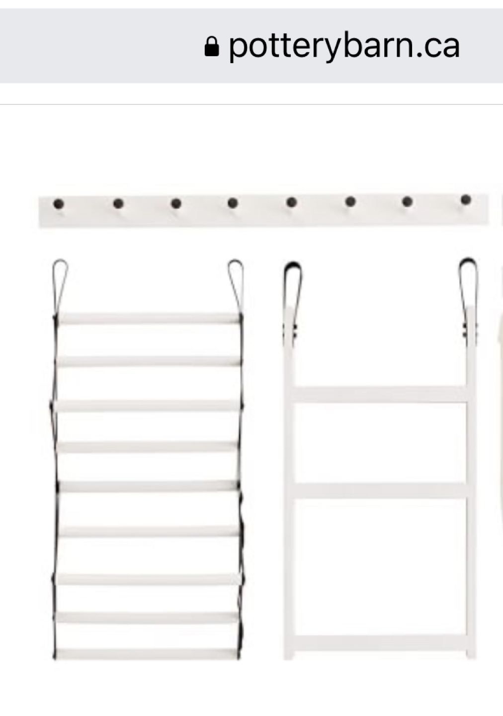 Pottery Barn - Gabrielle Drying Rack + Hanging Shelf - photo 5