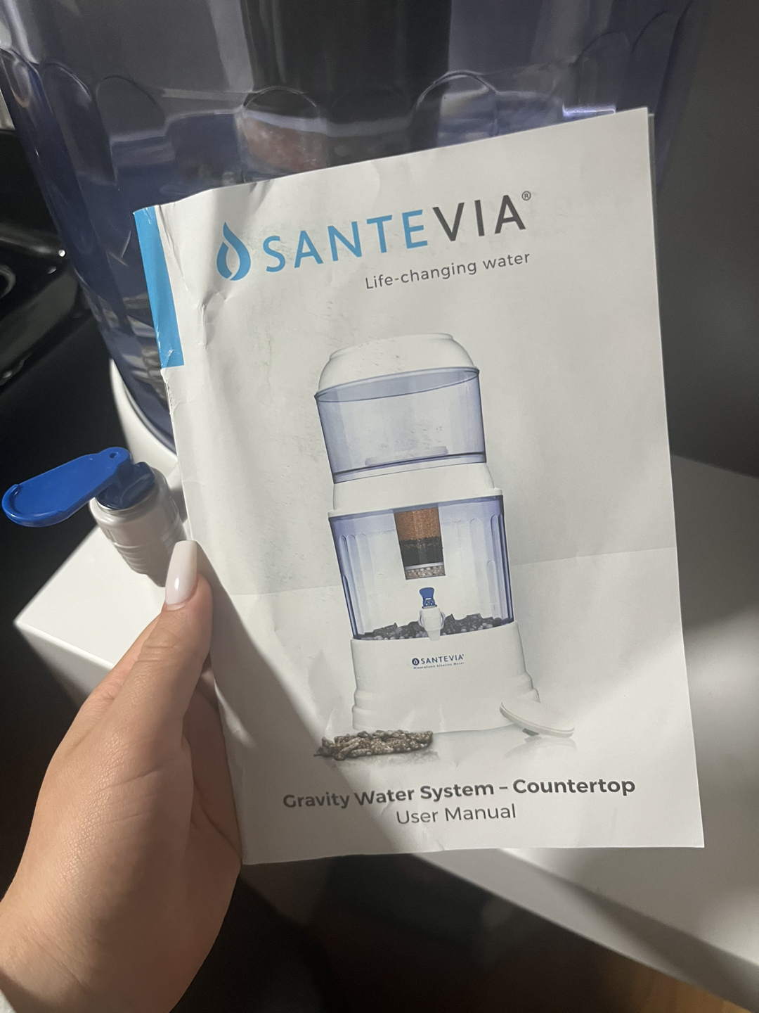 Santevia water system image indicator(3)