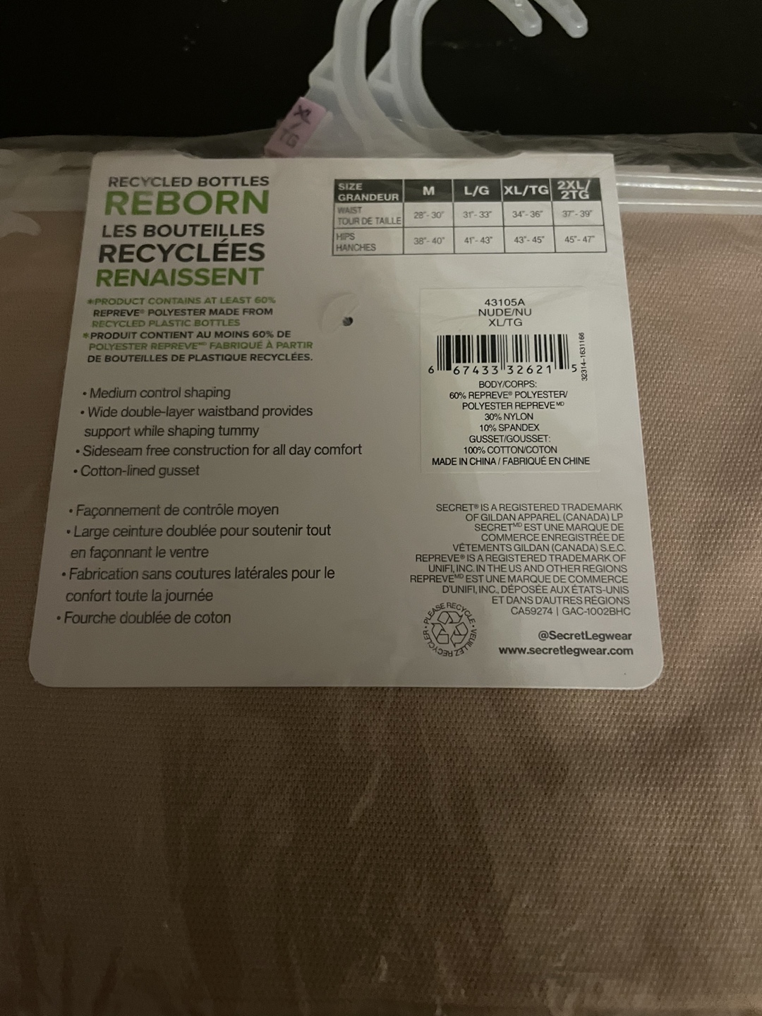 Secret shapewear thong briefs pack of 2 - photo 5