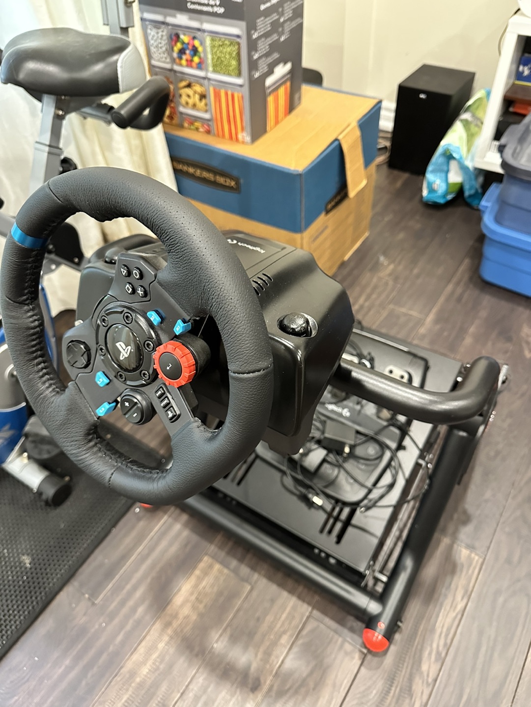 Logitech car driving racing simulator gear - photo 2