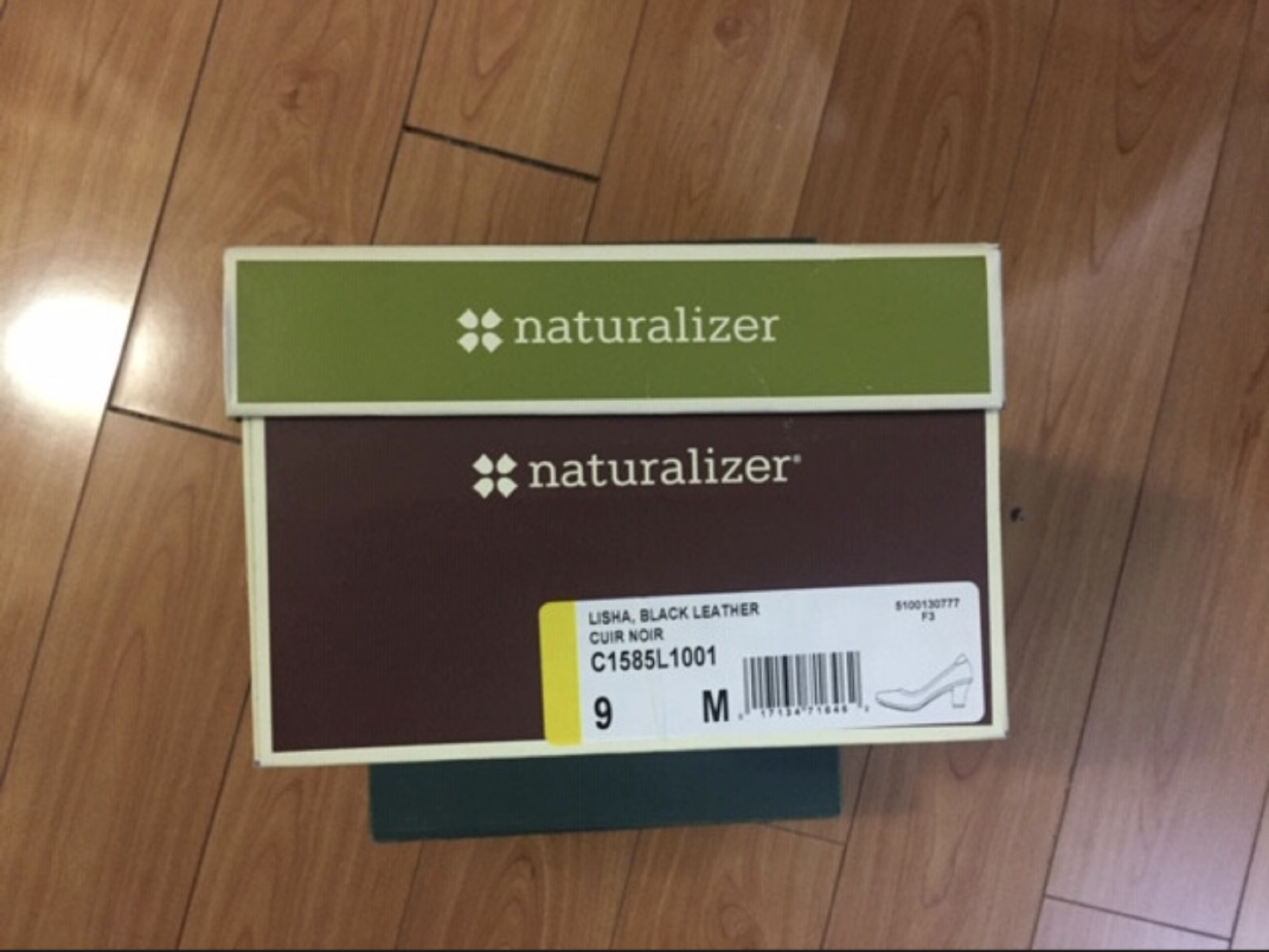 Pumps - Black Leather Shoes (Naturalizer) image indicator(3)