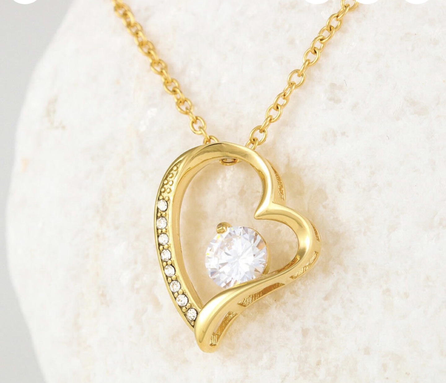 Gold Heart necklace - photo 2