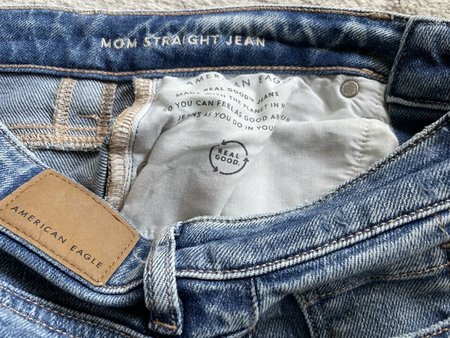 American Eagle Mom Jeans image indicator(4)