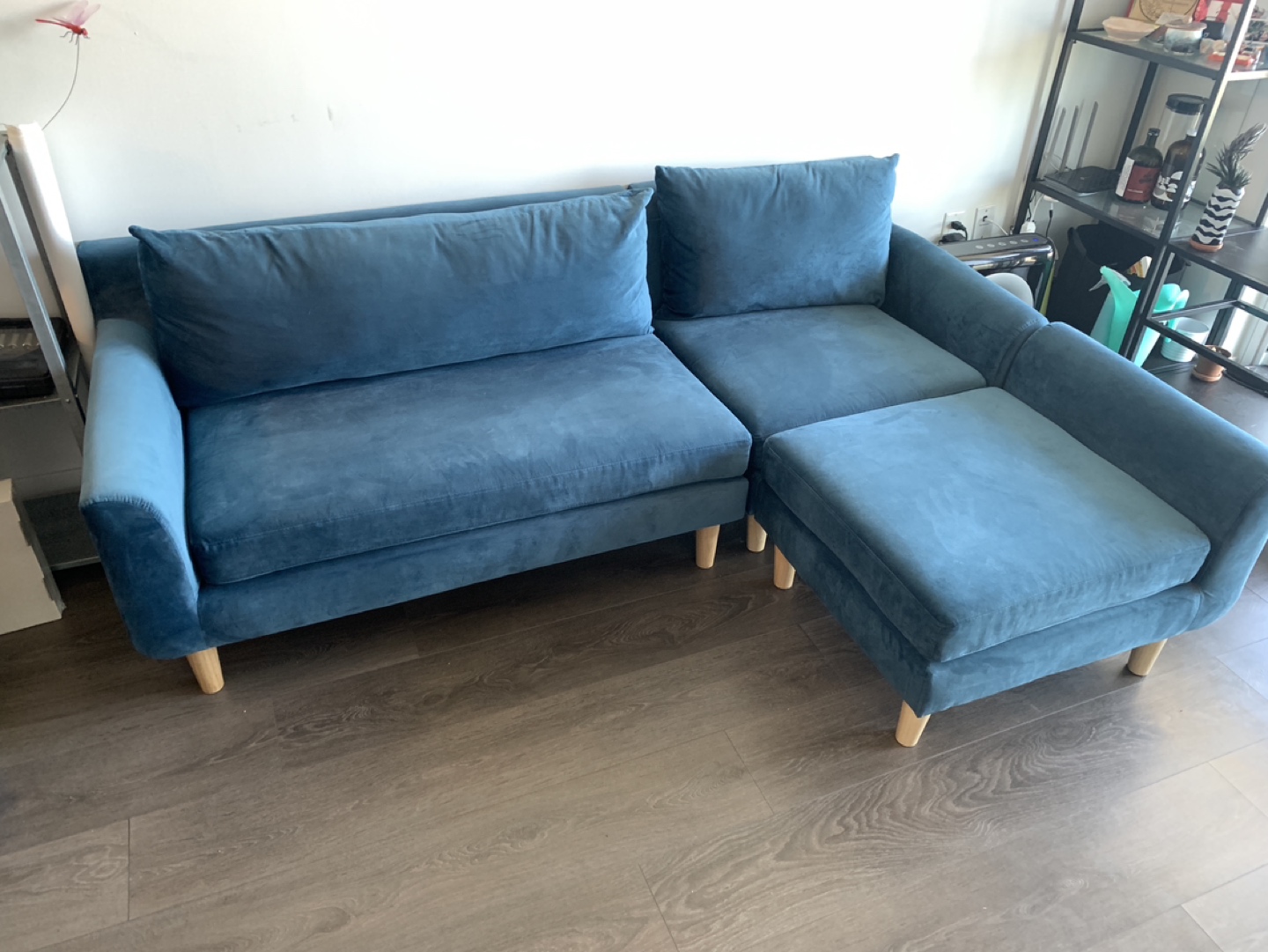 sofa and ottoman set