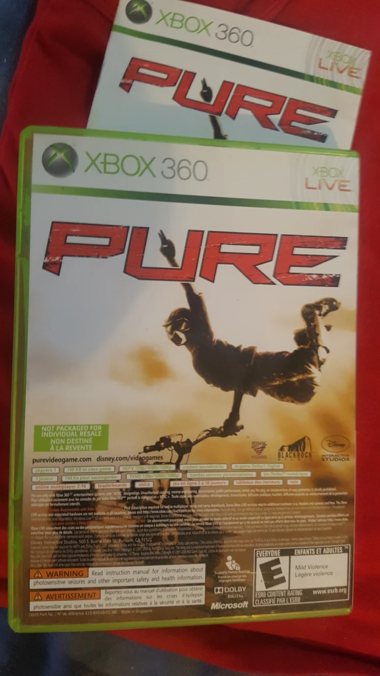 2 in 1 Xbox 360 game #freecycle thumbnail