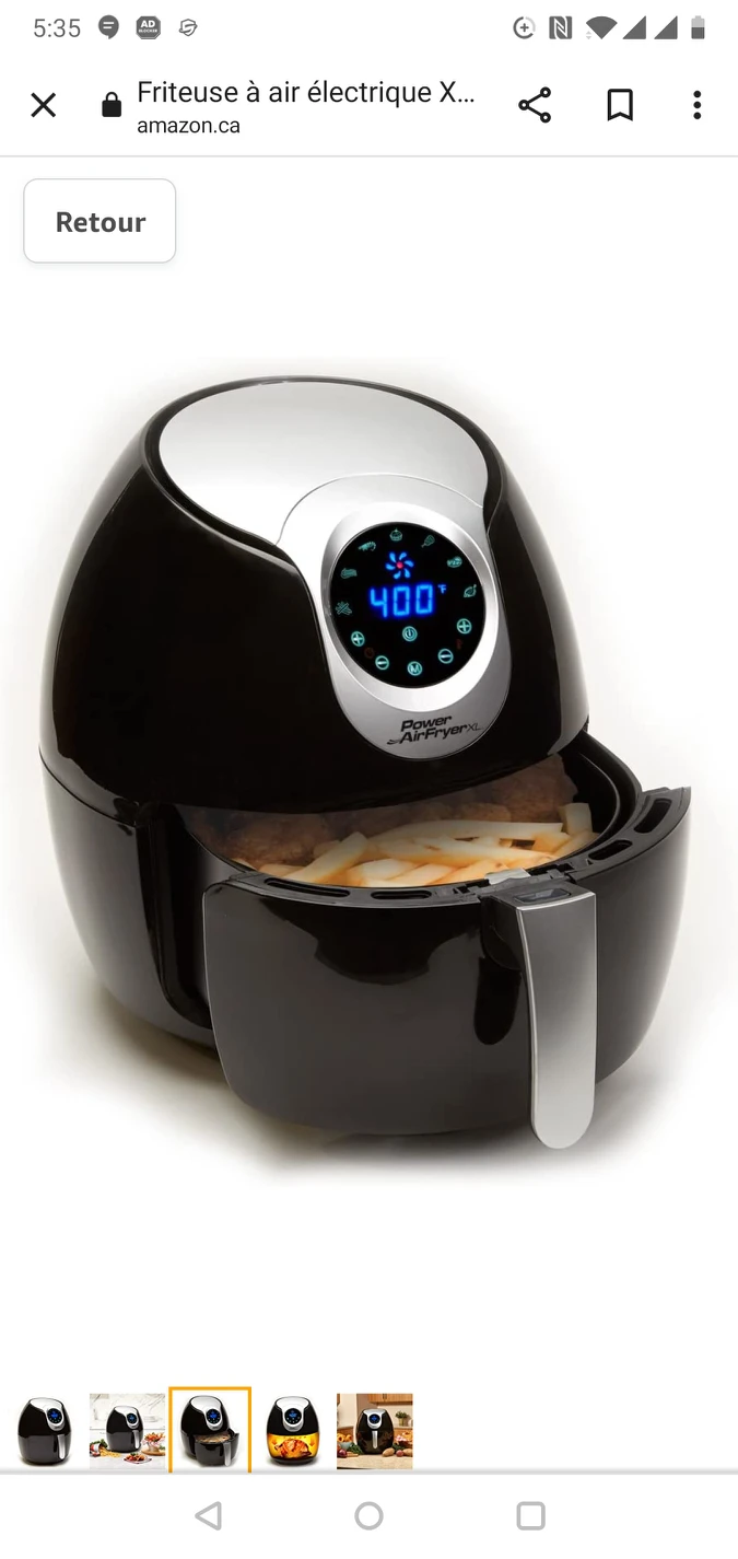 power XL airfryer - photo 2