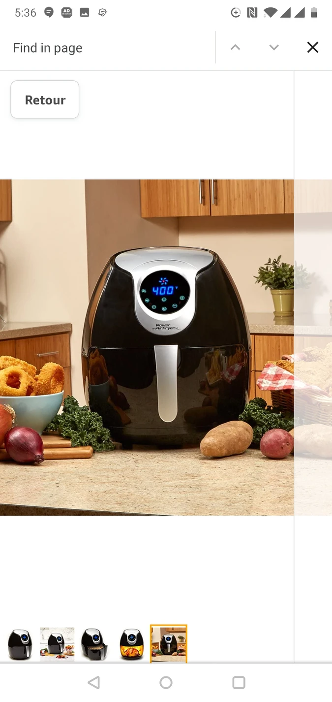 power XL airfryer - photo 3