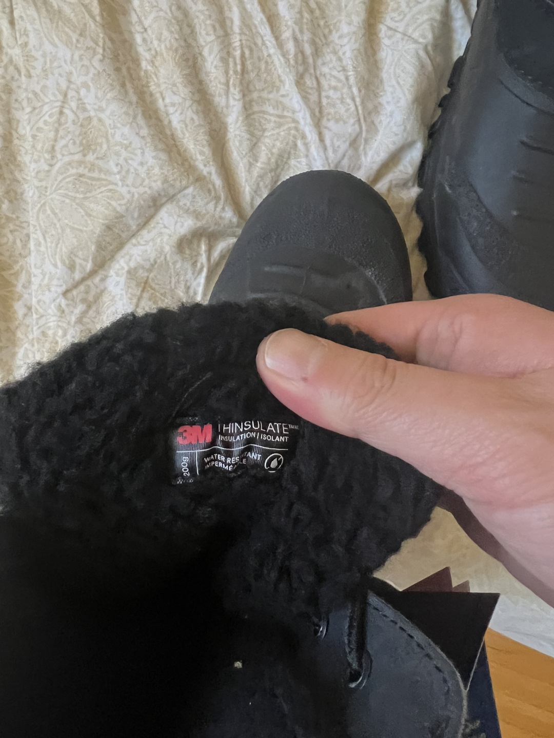 Brand new grey wolf x 3M winter boots size 10 - photo 2