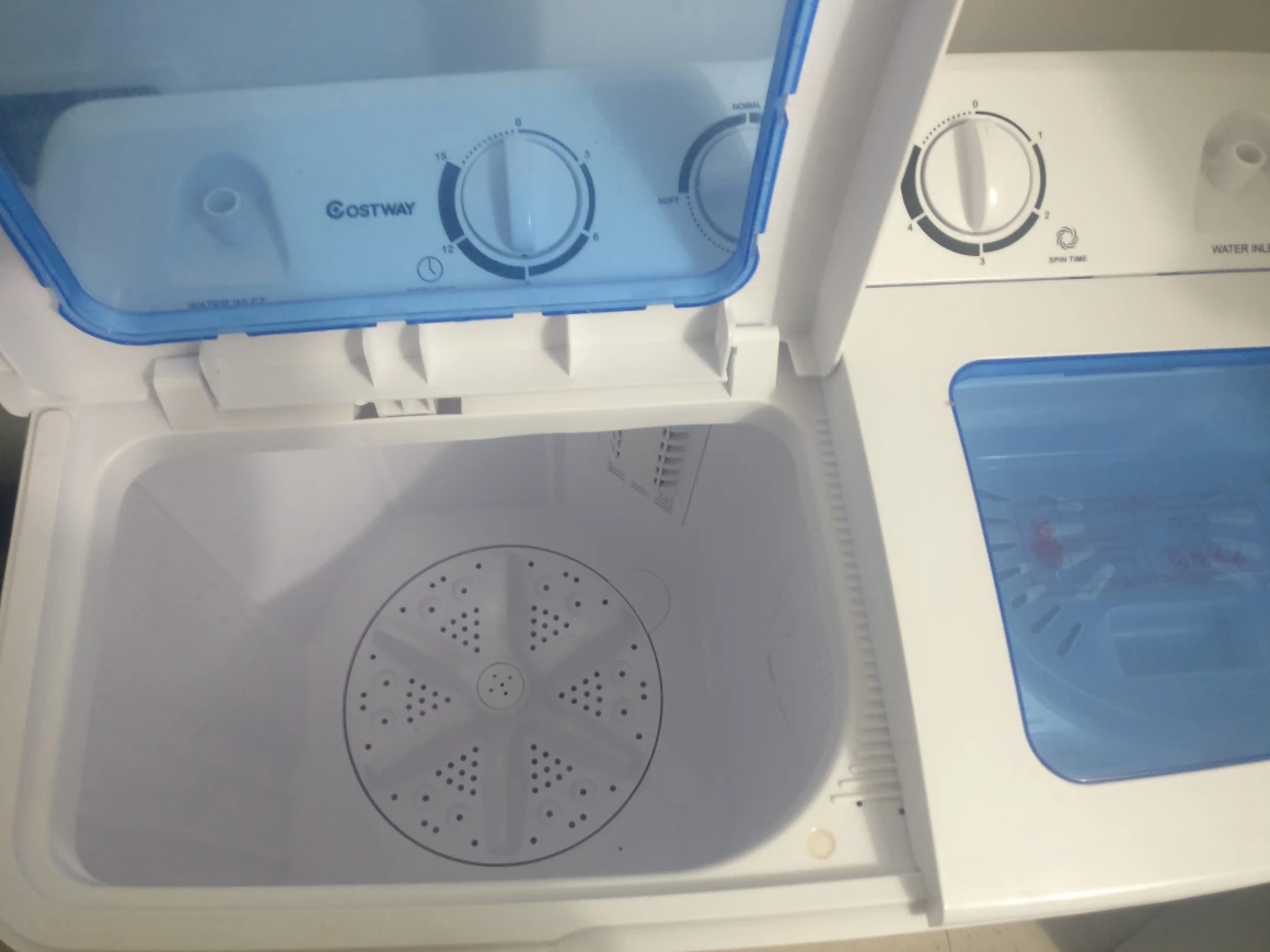 Costway portable washing machine twin tub washing machine - photo 5
