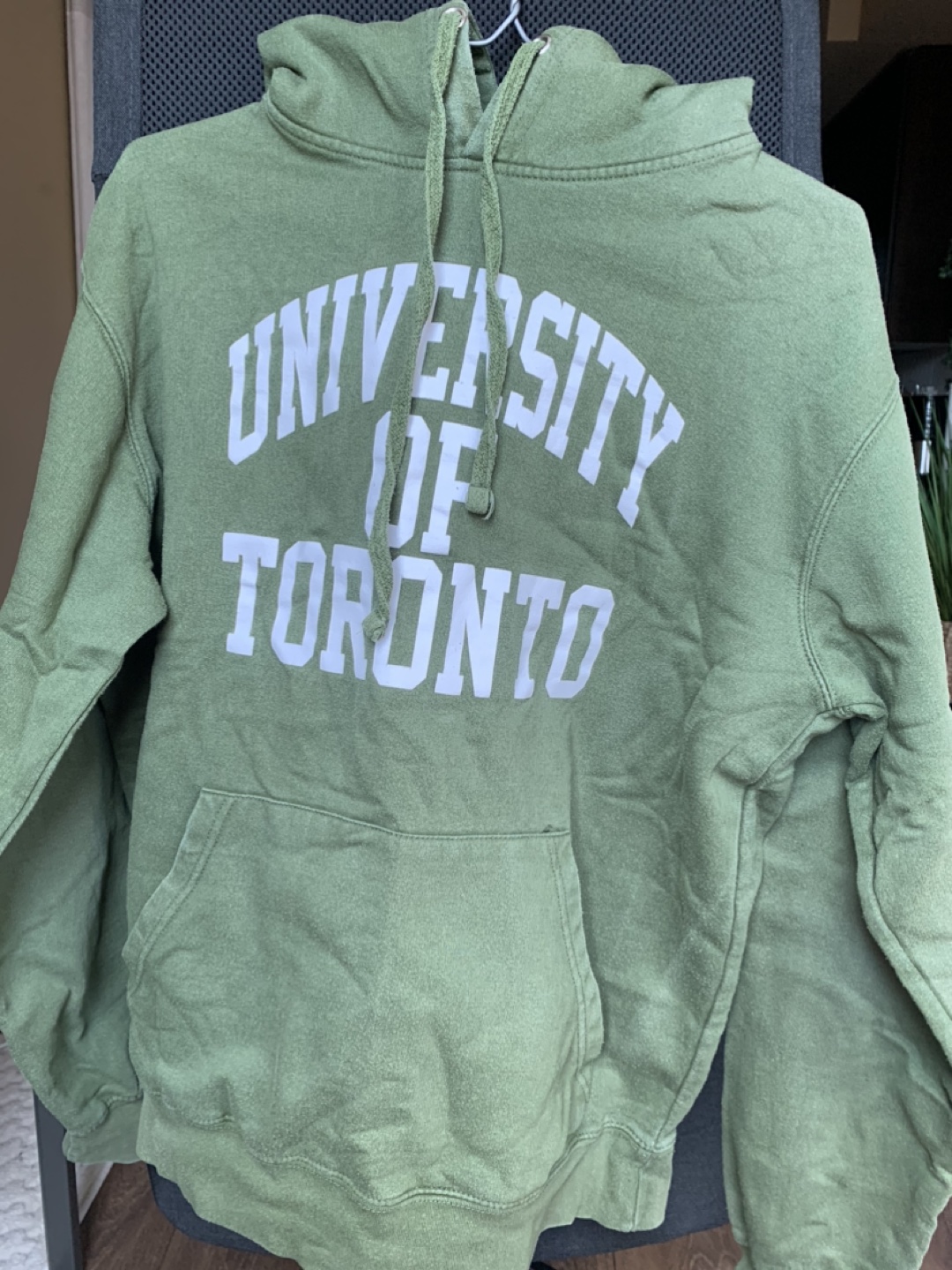 Unisex Sage green UOFT hoodie image indicator(2)