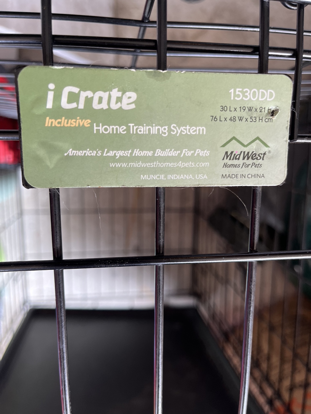Pet crate image indicator(3)