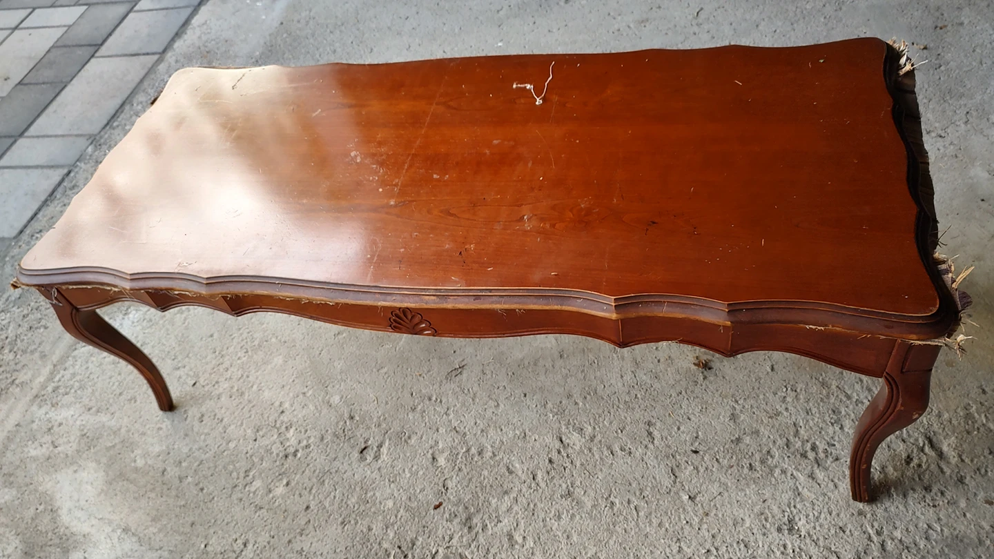 solid hardwood cherry table - photo 2