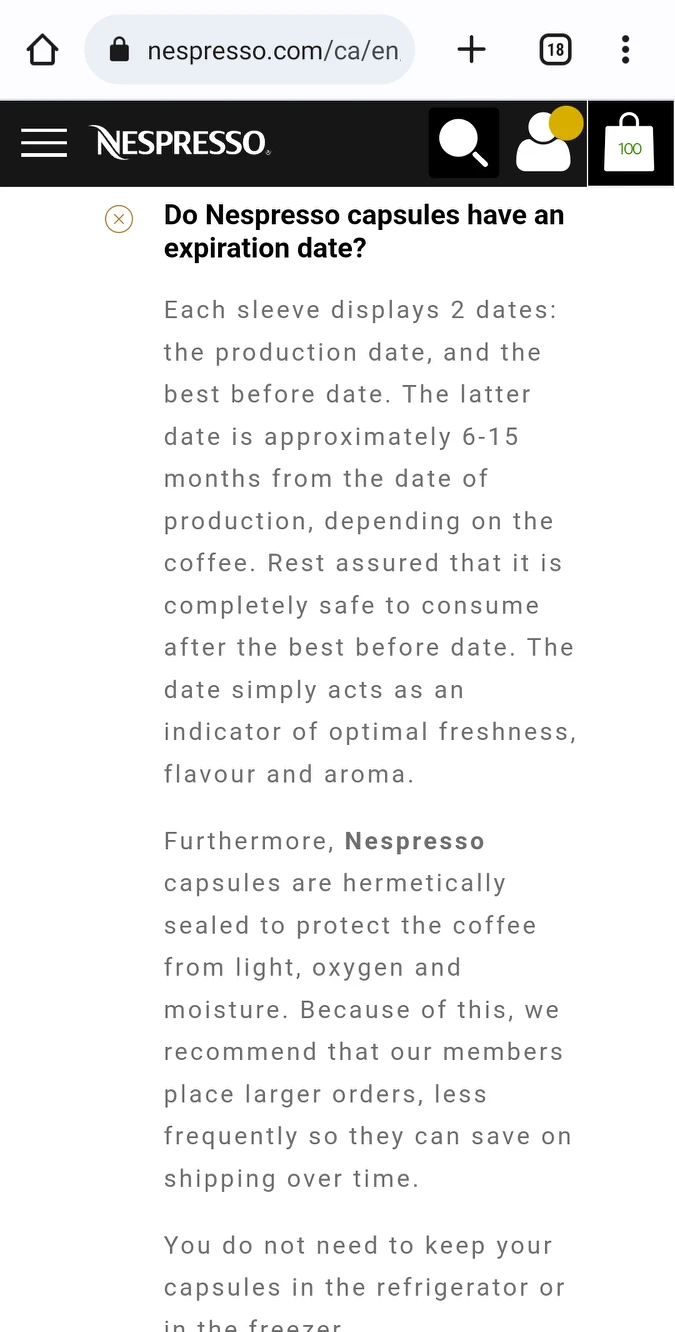 Nespresso Original pods - photo 2