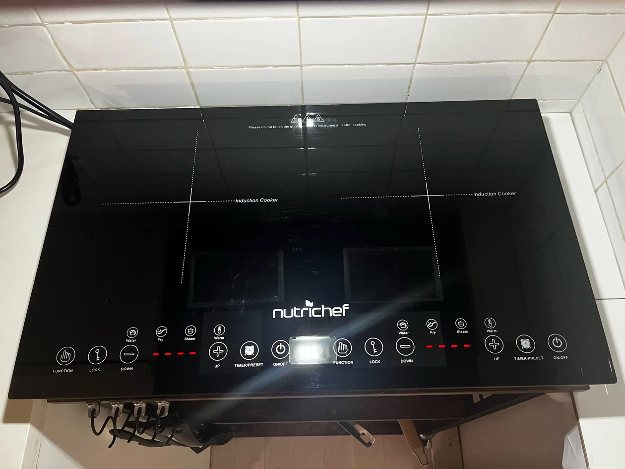 NutriChef Induction Cooktop w/ Dual Burners - photo 3