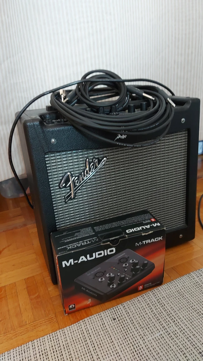 Guitar with Amp
