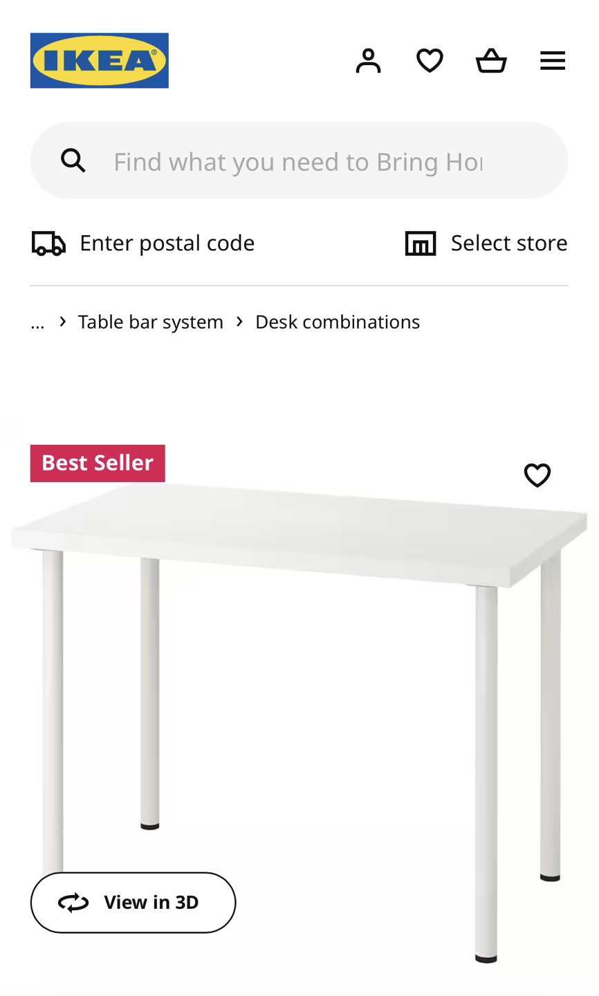 Ikea LINNMON Desk with ADILS Legs - photo 2